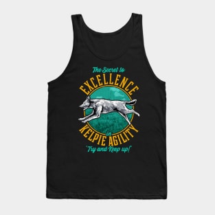 Agility Kelpie Secret | Australian Kelpie Gifts | Dog Lover Tank Top